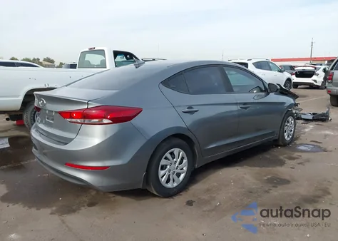 2017 Hyundai Elantra Se from USA, damaged, VIN KMHD74LF4HU385258